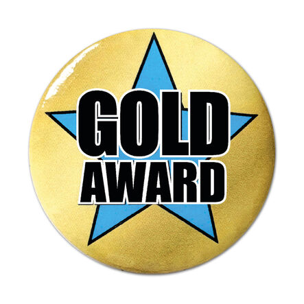 Reward Gold Silver Bronze Pin Badges  hi\-res