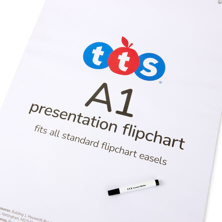 TTS A1 Presentation Flipchart Pads 5pk  hi\-res