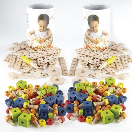 Wooden Construction Set 182pcs  hi\-res