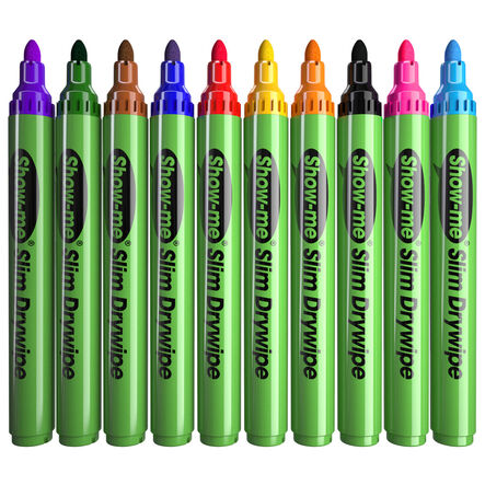 Show\-me® Show\-me Drywipe Pens \- Medium Tip  hi\-res
