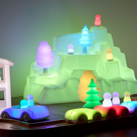 TTS Remote Control Light Up Vehicle, Wagons \x26 People Bundle  hi\-res