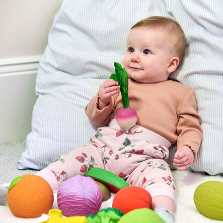 Natural Rubber Toddler Fruit and Veg Chewables  hi\-res