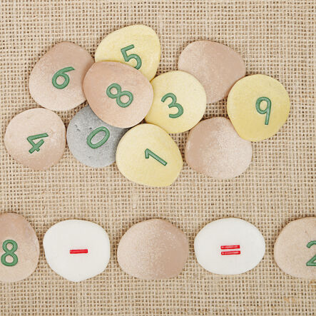 Number Pebbles Sum Building Set 50pk  hi\-res