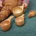 TTS Assorted Sizes Wooden Cup Collection 4pcs  hi\-res