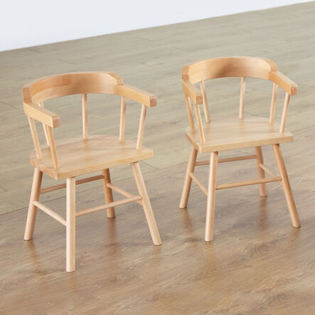 Captain\'s Wooden Armchairs 4pk  hi\-res