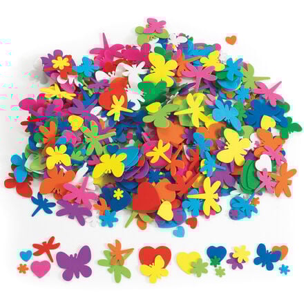Foam Shapes Assortment 500pk  hi\-res