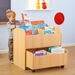 Book Storage Unit with Trolley  hi\-res