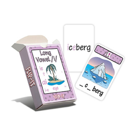 Flip\-It Long Vowel \'i\' Words  hi\-res