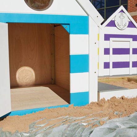 Seaside Village Sandpit and Decking  hi\-res