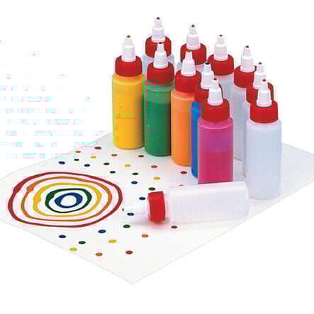 Refillable Twist Top Paint Bottles 12pk  hi\-res