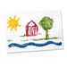 Paper Refill Roll to Fit Double\-Sided Easel  hi\-res