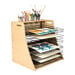 TTS Wooden Table Top Drying Rack 14 Shelves  hi\-res