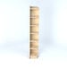 Right Hand Library End Bookcase In Maple  hi\-res