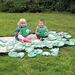 TTS Outdoor Alphabet Eggs Matching Puzzle Mats  hi\-res