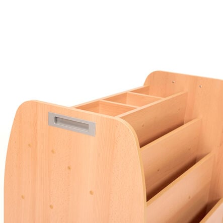 Double Sided Mobile Bookcase Storage Unit H700mm  hi\-res