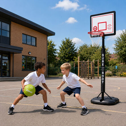 Sure Shot Little Shot Basketball Hoop   hi\-res
