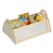 Natural Kinderbox Bookcase Storage with Mirrors H400mm  hi\-res