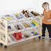 Tilted Tray Mobile Tidy With 12 Trays  hi\-res