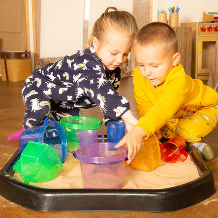 Translucent Color Bucket Set  hi\-res
