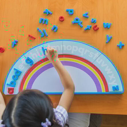 ABC Arc Mat \x26 AlphaMagnets® Set 46pcs  hi\-res