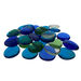 Transparent Coloured Pebble Counters 30pcs  hi\-res