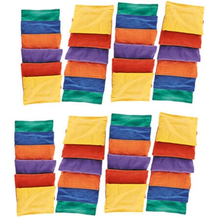 TTS Six Colour Bean Bags 48pk  hi\-res