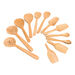 TTS Assorted Wooden Messy Play Spoons 12pk  hi\-res