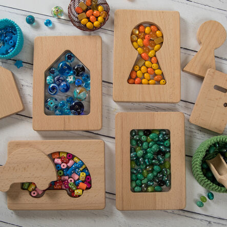 Little Looking Shapes Wooden Shape Finders Bundle  hi\-res