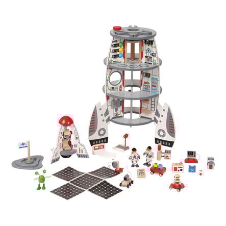 Small World Wooden Spaceship Rocket  hi\-res