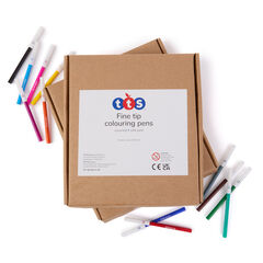 TTS Assorted Colouring Pens Fine Tip 288pk  hi-res