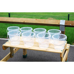 Clear Sand and Water Buckets 8pk  Clear Sand and Water Buckets 8pk  hi-res