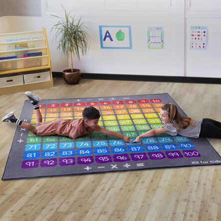 Giant 100 Number Squares Mat 2 x 2m  hi\-res