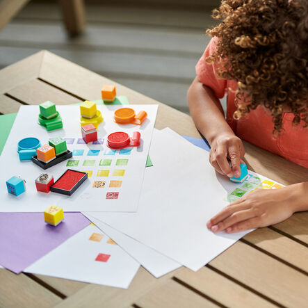 Numberblocks Stampoline Park Stamp Activity Set  hi\-res