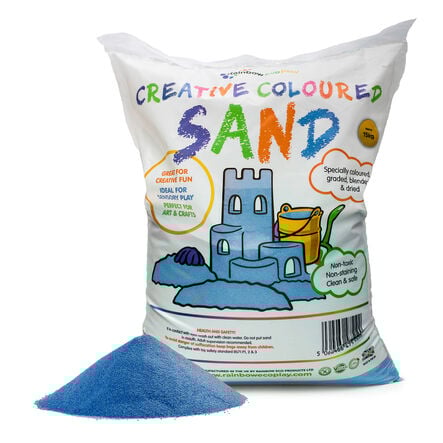 Rainbow Eco Coloured Play Sand 15kg  hi\-res