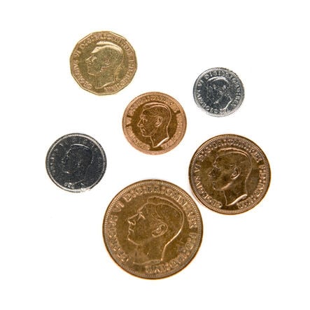 Replica British War Time Coins  hi\-res