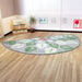 Semi\-Circle Leaf Placement Carpet 3m x 1.5m  hi\-res