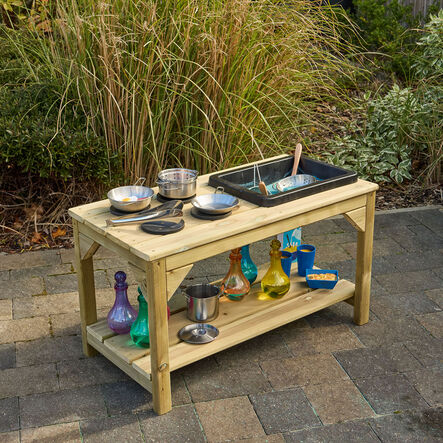 Outdoor Messy Play Wooden Activity Station  hi\-res