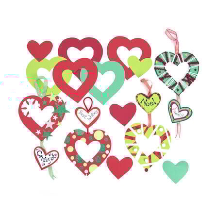 Decorative Heart Wreaths 30pk  hi\-res