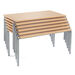 Rectangular Crush Bent Table  hi\-res
