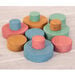 Loose Parts Wooden Disc Shapes \- Earth  hi\-res