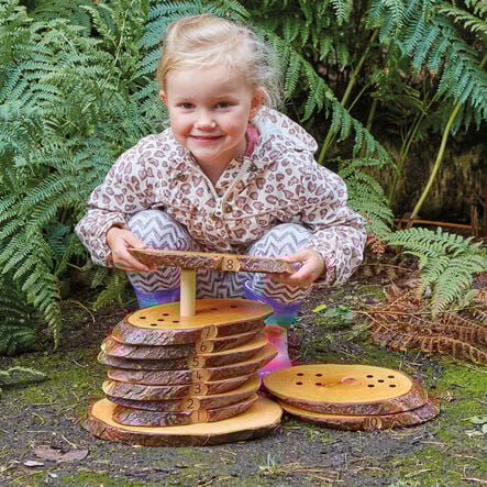 TTS Wooden Rustic Number Stacker  hi\-res