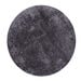 Faux Fur Circular Rug Grey Grey hi\-res