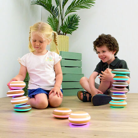 TTS Light to Touch Stacking Sensory Stones  hi\-res