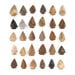 Stone Age Flint Arrowheads 30pk  hi\-res
