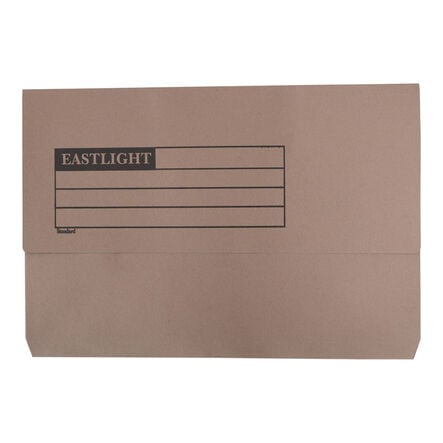 TTS Document Wallet Half Flap Foolscap 225gsm 50pk  hi\-res