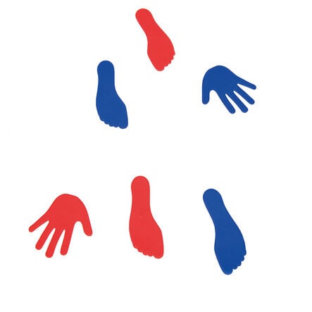 Floor Markers Hands and Feet  hi\-res