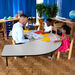 Height Adjustable Horseshoe Classroom Table  hi\-res