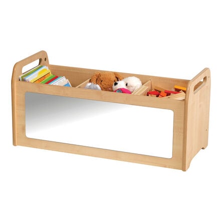 Millhouse Large Open Wooden Storage Box Easy Access  hi\-res