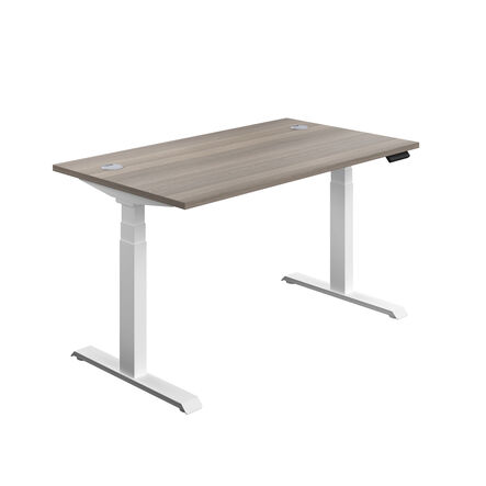 Height Adjustable Table Oak  hi\-res