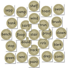 Phase 2 Buried Treasure Decoding Word Cards  Phase 2 Buried Treasure Decoding Word Cards  hi-res